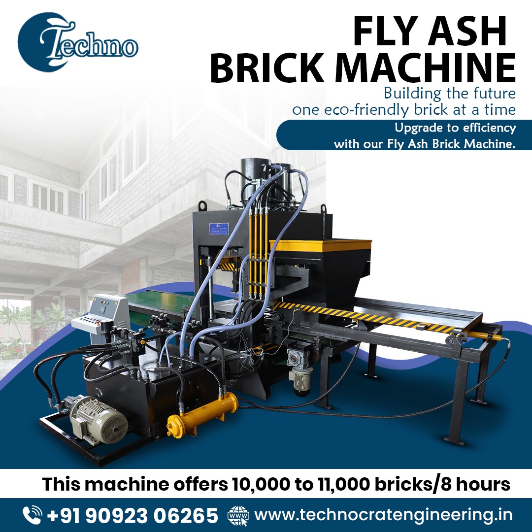 Fly Ash Brick Machine Manufacturer in India